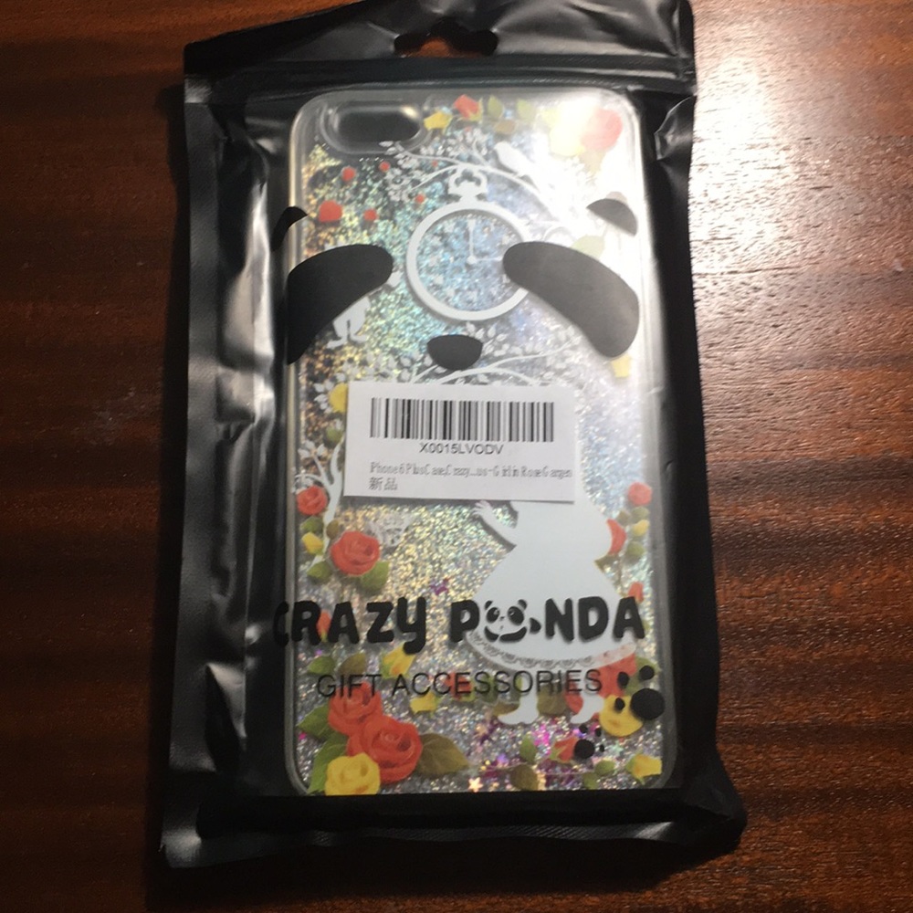 Glitter Alice in Wonderland iPhone 6 Plus case